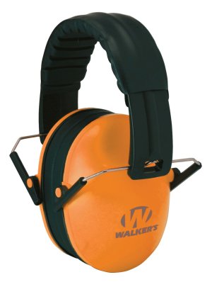 WALKER'S GAME EAR Kid's Orange Folding Muff (GWP-FKDM-OR)