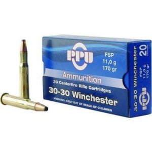 Prvi Partizan PP30302 30-30 Win 170gr FSP Ammo 20 Rounds