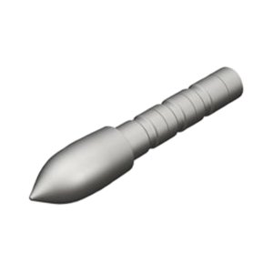 Gold Tip Glue-In Points .204SM 80gr 12-Pack Stainless Steel