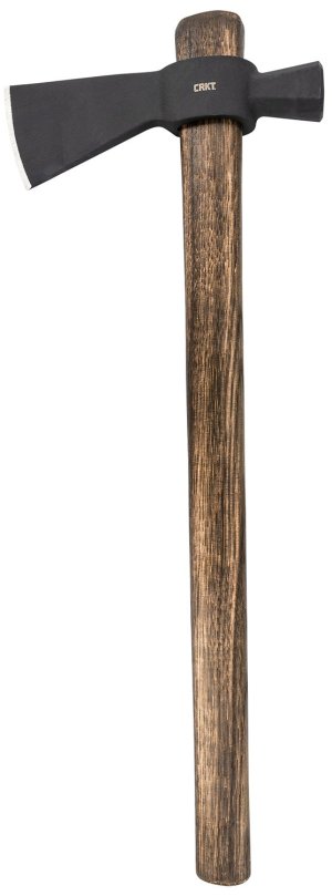 CRKT 2724 Chogan Hammer Axe 2.60" 1055 Carbon Steel Tennessee Hickory