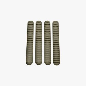 B5 Systems M-LOK Rail Cover OD Green 4-Pack