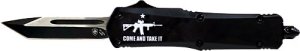 Templar Knife SAR15231 Small OTF 2.75" Tanto Blade Black