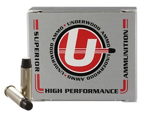 Underwood 734 .38 Spl +P 158gr Hard Cast 20rd Box Ammo