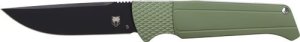 CobraTec CTVIPERHRODG Viper Auto Folder 3.12" OD Green D2 Blade