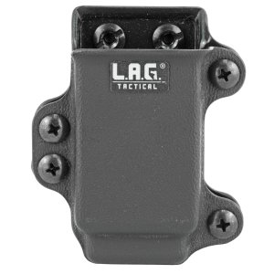 L.A.G. Tactical 34002 Kydex Double-Stack Mag Carrier .45ACP/10mm Black