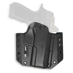 Bravo Company Manufacturing BCA Holster P320 9mm/40 1.5 In Matte Black