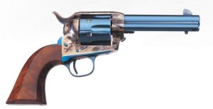 UBERTI 1873 Cattleman 45 LC 4.75" 6rd Revolver - Blued / Case Hardened / Walnut