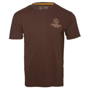 Leupold Magazine Short Sleeve Shirt Brown Heather L