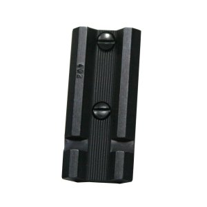 Weaver Mounts 48429 Top Mount Matte Black Aluminum Ruger American/Savage