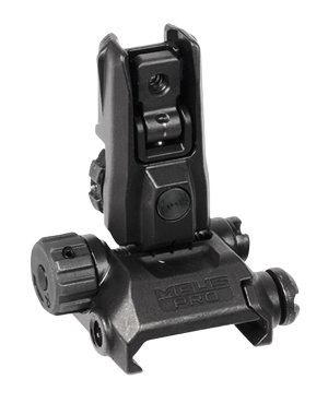 Magpul Mag527-Black MBUS Pro LR Flip-Up Rear Peep