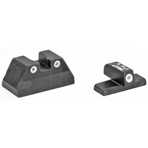 Trijicon Bright & Tough HK USP Night Sight Set - Green Tritium, 3-Dot, 12-Year Power