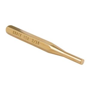 GRACE USA 3/16 (4.8MM) Brass Pin Punch 316BPP