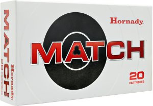 Hornady Match Target 223 Rem 75 gr HPBTM 2790 ft/s 20 Per Box