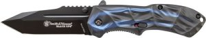 S&W Knife Black Ops 3rd Gen. Blue Handle Tanto Magic