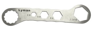 Lyman Brass Smith Die Wrench Stainless Steel Fits All Die Nuts