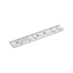 Ruger 90224 MKI/MKII/MKIII Scope Base Adapter, Clear Silver