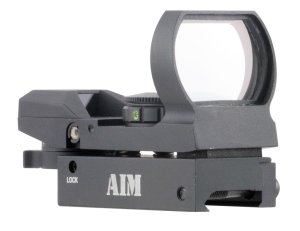 Aim Sports RT4WF1 Reflex Sight Warfare Edition Matte Black 1x24mmx34mm
