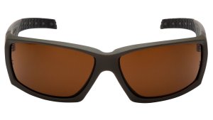 Pyramex Safety VGSG718T Tactical Overwatch Glasses Bronze Lens OD Green