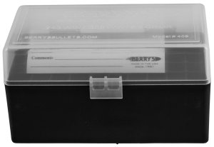 Berry's Ammo Box #409 - .243/.308 cal 50/rd Clear/Black