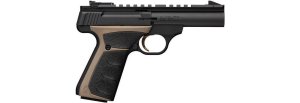 Browning Buck Mark 22 LR 4.00In 10+1 UFX Grips FDE/Black