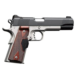 Kimber 3200387 Custom II .45ACP 5" Two-Tone Pistol Rosewood Laser Grips