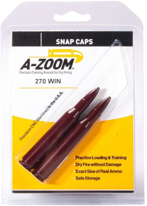 A-Zoom 12224 Precision Aluminum Snap Caps .270 Winchester 2 Pack
