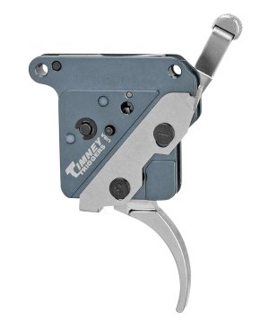 Timney THEHIT16 Trigger 8 oz Curved Nickel for Remington 700