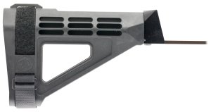 SB-Tactical SBM47-01-SB AK47 Brace: Black Stabilizing Pistol Adapter