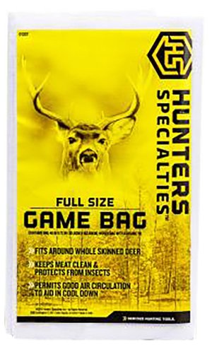 Hunters Specialties Game Bag Full Size - Woven Field Dressing Bag for Skinned Deer - 40"x72"