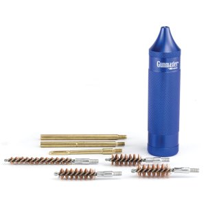 DAC Gunmaster Compact .22-.45 Cal Pistol Cleaning Kit 8pc Aluminum Handle