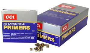 CCI PRIMERS 200 LARGE RIFLE 5000 PACK