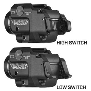 Streamlight TLR-8A Flex 500 Lumens C4 LED Laser Rail Mount 69414