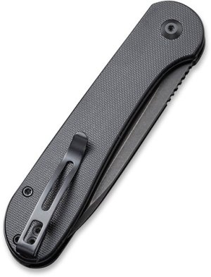 Civivi C2103A Elementum Button Lock Black G10 Handle 3.47" Blade