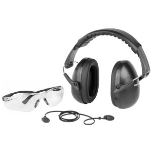 Safariland 1348650 Impulse Range Kit Earmuffs & HD Eyewear Orange