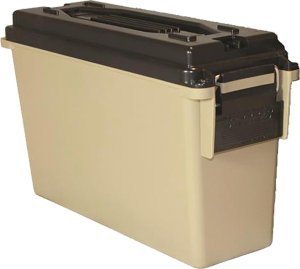 Berry's Manufacturing 91151 Tan Plastic Ammo Can - .40 S&W Rifle Cartridge Storage