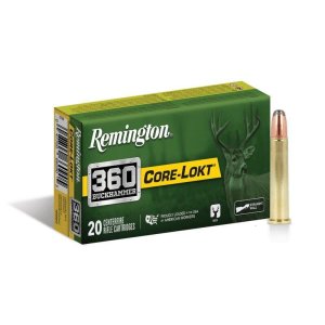 Remington R27743 360 Buckhammer 200 Grain Core-Lokt SP 20 Rounds