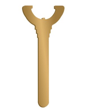 YHM YHM-1251 Spanner Wrench for Victura-12 Matte Finish