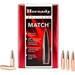 Hornady 3039B 30 Cal 155gr BTHP Match Bullets 2000/Box