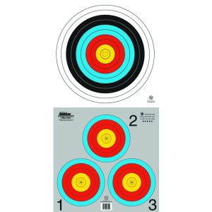Maple Leaf Press TA40/3X40G Dual Vegas Target Face 100 Pack 17x17