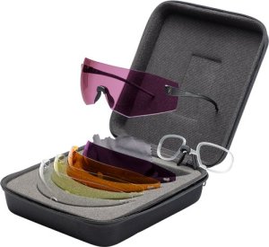 Browning 12790 Comp Series Shooting Glasses with 5 Lenses and Case