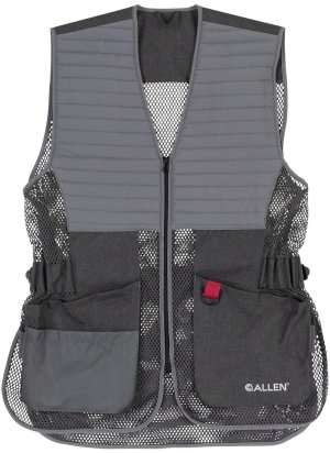 Allen Company 7911 Competitor Shooting Vest XL/XXL Grey Burlap
