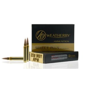 Weatherby B338225TTSX Select Plus .338 WBY RPM 225gr Barnes TTSX 20 Rds