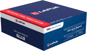 Lapua 4PH8068C .338 Lapua Magnum Rifle Brass 100ct LRP
