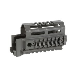 Midwest Industries MI-AK-ALPHA-BKQR Quad Rail Handguard AK47/74