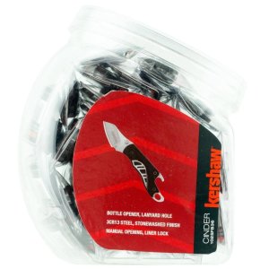 Kershaw 1025FB36 Cinder Folding Knife 1.4" Blade 36pc Fishbowl Kit