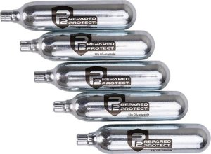 Umarex CO2 Cylinders 12 Gram Aluminum 5-Pack for P2P Pistols