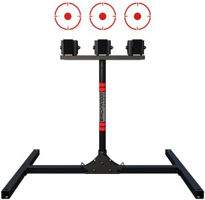 Birchwood Casey 3TPR Spring Loaded Plate Rack AR500 Steel Targets