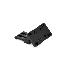 Warne 6110MR Red-Dot Riser 45° Offset Reflex Black Anodized Aluminum