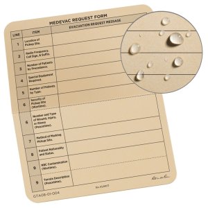 Rite in the Rain Combat Card Waterproof Tactical Index Card