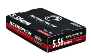 Scorpion Ammo Scorpion 5.56X45 55GR FMJ 20RD 556055FMJ-T20